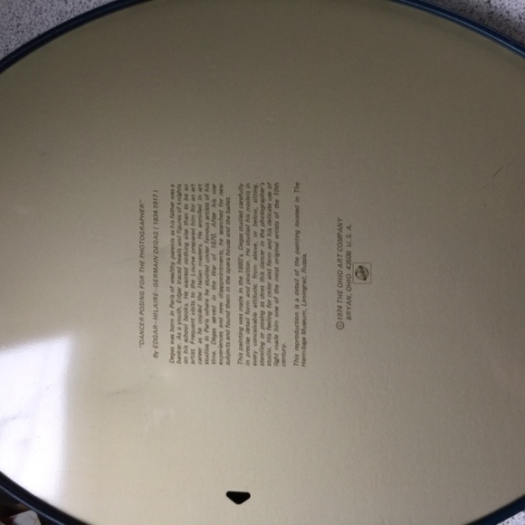 Ohio art company - Degas - “Dancer posing for the photographer” - Picture 6 of 6